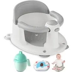 Baby Bath Seat, Baby Bath Must-Have for 6 Months and up, Baby Bath tub Seat w...