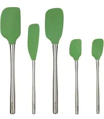 Tovolo 5-Pc. Flex-Core Stainless Steel-Handle Spatula Set