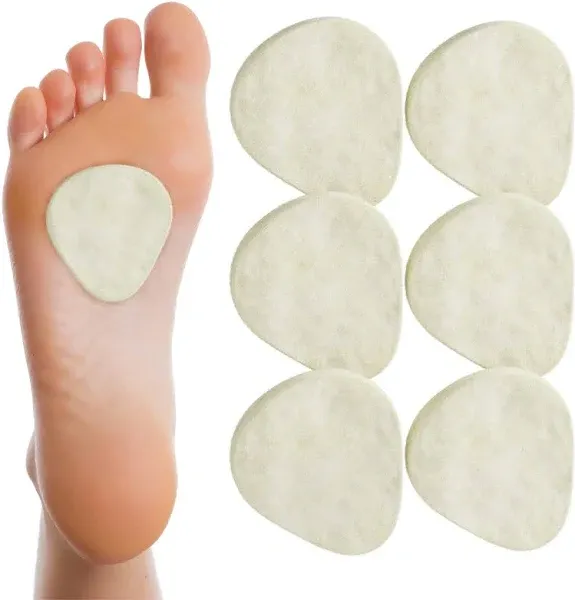 NEW Metatarsal Felt Foot Pad 6 Pairs - USA Made