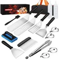 Blackstone Griddle Accessories Kit,16pcs Flat Top Grill Accessories Set for 