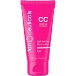 Tanceuticals CC Self Tanning Face Lotion, Light