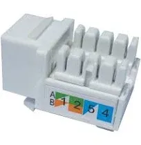 50pack Cat6 Keystone Jack ul Listed Ethernet Wall Jack Wall Cat6 Cat6 Networ