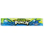 Sour Punch Straws, Sweet & Sour Flavored Soft, Chewy Candy, Tray, Blue Raspberry , 2 Ounce (Pack of 24)