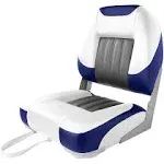 XGEAR Deluxe Low Back Fold-Down Fishing Boat Seat