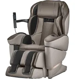 JP3000-5D Ai Deluxe Zero Gravity Massage Chair | Ai Body Scan | Full Body Stretch | Dual Heat Therapy | 98 Massage Techniques & 38 Auto Courses (Smoke Beige)