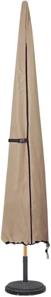  Patio Umbrella Parasol Fits Market Umbrella Up to 12 Feet DIA Brown-market