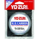 Yo-Zuri H.D. Carbon Fluorocarbon Fishing Leader - 25lb, Disappearing Pink, 30yds