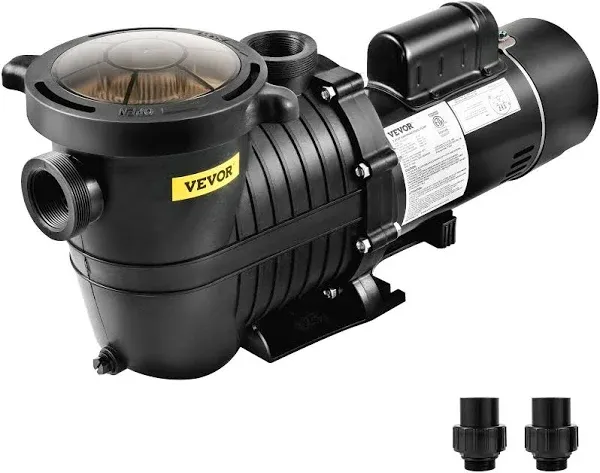 VEVOR 1.5HP 230V Pool Pump