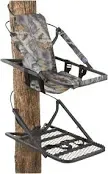 Extreme Deluxe Climber Tree Stand Durable Padded Armrests Climbing Seat Bar New