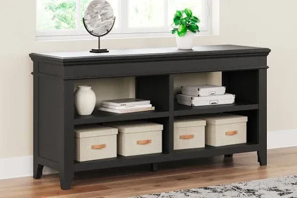 Ashley Beckincreek Black Credenza