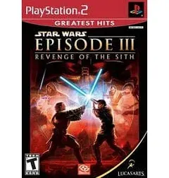 Star Wars Episode III 3: Revenge of the Sith PS2 PlayStation 2 Tested Works