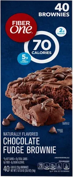 Fiber One Brownies Chocolate Fudge