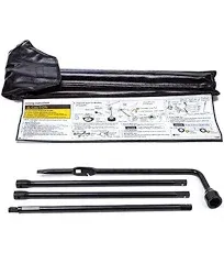 For Chevrolet Chevy GMC Silverado Sierra Spare Wheel Tire Tool Kit Lug Wrench US