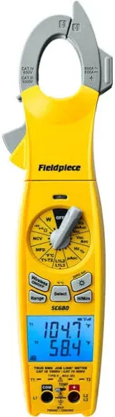 Fieldpiece SC680 - Wireless Power Clamp Meter