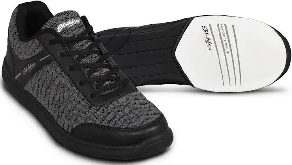 KR Strikeforce Men’s Flyer Mesh Black Steel  Bowling Shoes