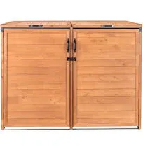 Horizontal Trash and Recycling Storage Shed - Medium - Bed Bath & Beyond - 31279561