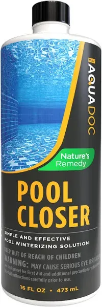 Pool Closer - All-in-one Pool Winter Closing Kit Chemical - Winterizer for Above Ground and Inground Pool Winterizing Kit - AquaDoc Pool Supplies