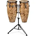 Latin Percussion LPA646-HC Aspire Havana Cafe Series 10/11" Conga Set with Stand | Reverb