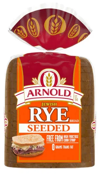 Arnold Jewish Rye Bread Seeded