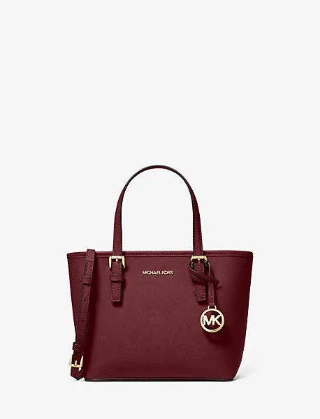 Michael Kors Jet Set Small Burgundy Crossbody NWT