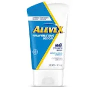 Aleve Pain Relieving Lotion Max Strength