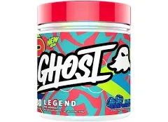 NEW GHOST Legend V4 Pre Workout Powder Welchs Grape 30 Srv Energy Pump Pre