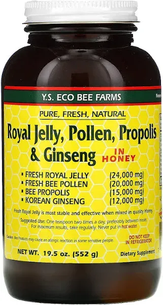 Royal Jelly, Pollen, Prop, Ginseng 19.5oz