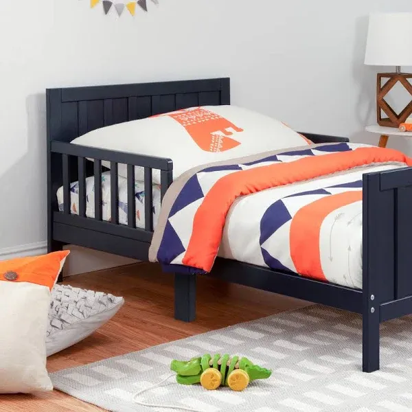 Carter's by DaVinci Benji Toddler Bed in Navy Blue, Greenguard Gold Certified