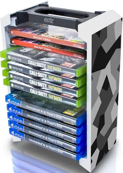 Adz Gray Camo Game Storage Tower