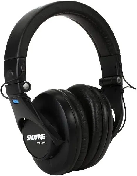 Shure SRH440A Pro Headphones - Black