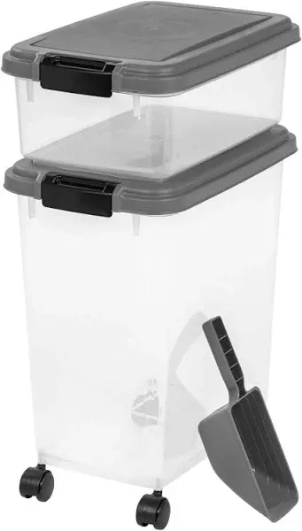 IRIS USA Combo Airtight Dog Food Storage Container