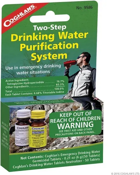 Coghlan&#039;s - Two Step Drinking Water Treatment - Model #9586