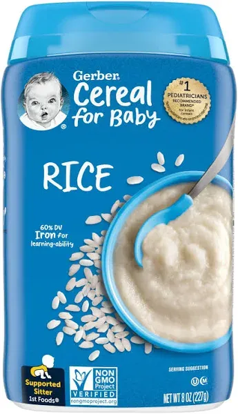 Gerber Baby Cereal Rice