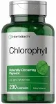 Horbäach Chlorophyll Capsules | 120 Count | Non-GMO and Gluten Free Supplement | Naturally-Occurring Pigment