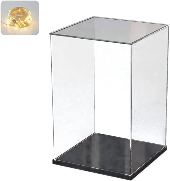 Thickened Clear Acrylic Display Case for Lego 10295 10265 42170 42155 42176 75376