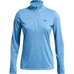 Women's Tech Twist Zip - Purple, Lg, Under Armour