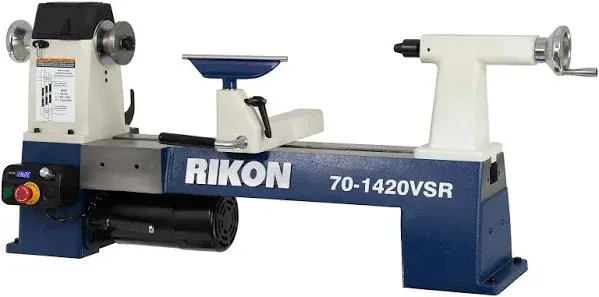 Rikon Midi Lathe 14in x 20in Variable Speed - 70-1420VSR