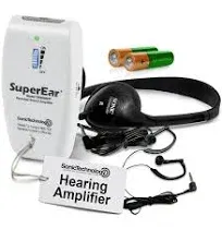 SuperEar Rechargeable Personal Sound Amplification Product SE9000HP