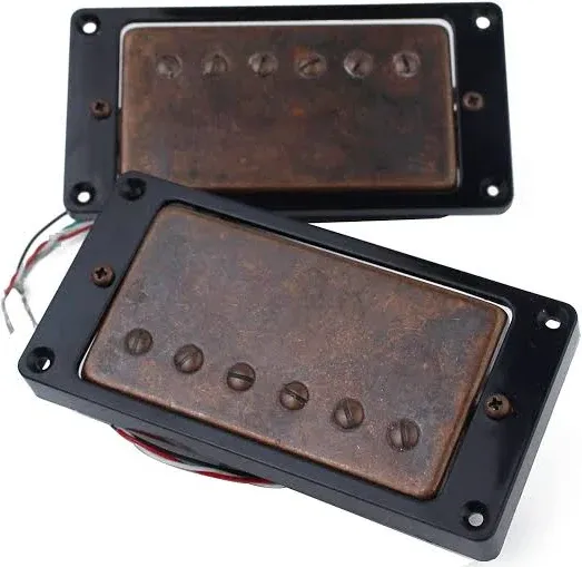 Guyker Guitar Humbucker Pickups Set - Double Coil Neck and Bridge Pickup Parts 6