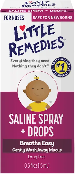 Little Remedies Saline Spray/Drops