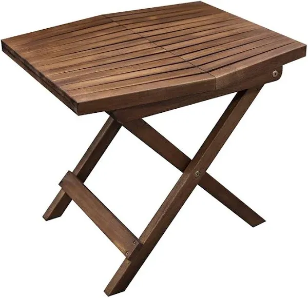 Melino Acacia Wood Folding Chair or Folding Table