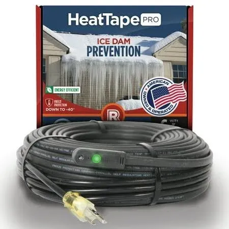 Heat Tape Pro Self Regulating Heat Cable Power Cord HTP-1-137 137&#039; L 120V