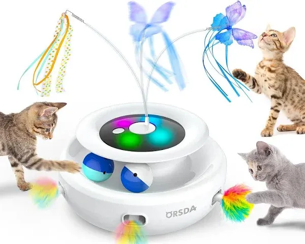 ORSDA 3-in-1 Interactive Cat Toys