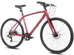 Giordano H2 Men's Hybrid Bicycle Red