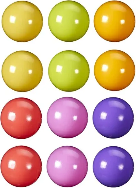 Replacement Balls For Popper Toys Set Of 12 For Chase n Go Elefun 9 Months And 