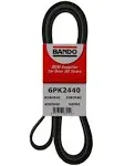 Bando 6PK2440 Accessory Drive Belt + Cross Reference | FinditParts