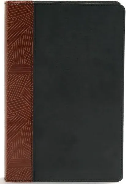 CSB Rainbow Study Bible, Black/Tan LeatherTouch