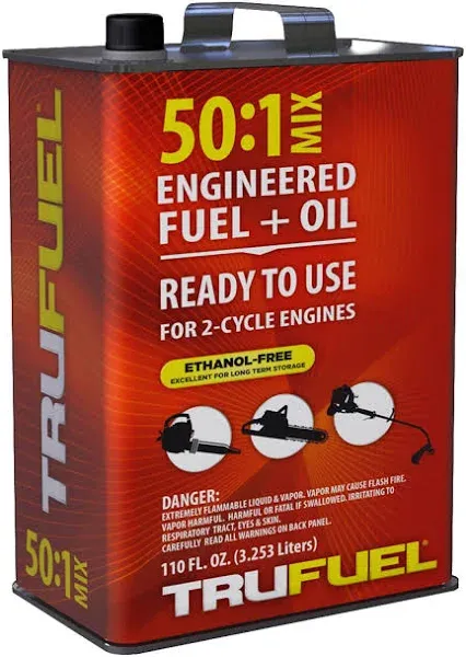 Trufuel 110 oz. 50:1 Ethanol-Free Small Engine Fuel & Oil Pre-Mix