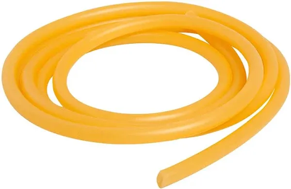 Feelers Natural Latex Rubber Tubing Tube 1/8" (3mm) ID x 1/4" (6mm) OD Speargun Band Slingshot Catapult Tube Rubber Hose, 1M Length