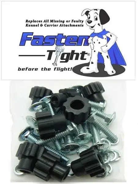 Fasten Tight Pet Carrier Kennel Fasteners